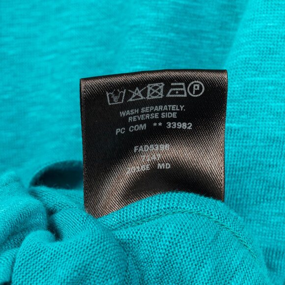 Loro Piana Blue Linen Short-Sleeve T-Shirt - Picture 8 of 8